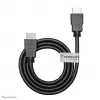 Neomounts HDMI3MM HDMI kabelis - 1 metras, 1 m, HDMI A tipo (standartinis), HDMI A tipo (standartinis), 10,2 Gbit/s, juodas