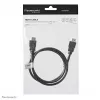 Neomounts HDMI3MM HDMI kabelis - 1 metras, 1 m, HDMI A tipo (standartinis), HDMI A tipo (standartinis), 10,2 Gbit/s, juodas