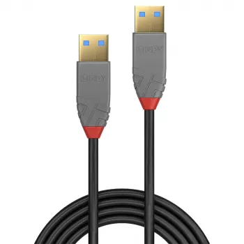 USB laidas Lindy 5m USB 3.2 Type A laidas 5Gbps Anthra Line