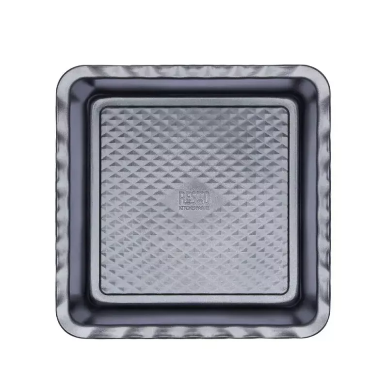 Lazanijos kepimo indas Resto Kitchenware 96115 stačiakampis anglinis plienas 255x255x50 mm