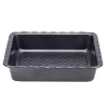 Lazanijos kepimo indas Resto Kitchenware 96115 stačiakampis anglinis plienas 255x255x50 mm