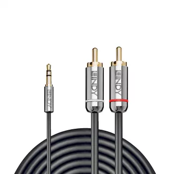 Lindy 3m 3,5 mm – Phono garso kabelis, Cromo linija