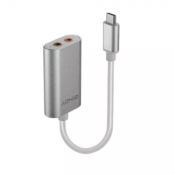 USB Type C garso keitiklis Lindy 42711
