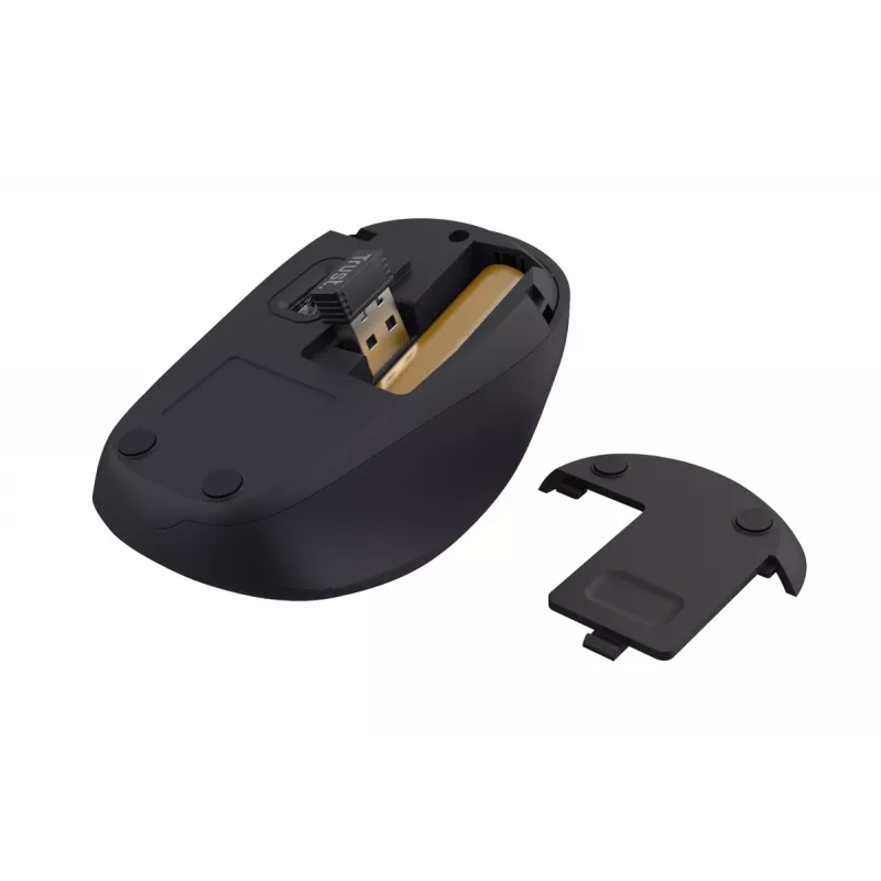 Pelė Trust Yvi+ Silent Wireless RF Wireless