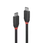 Lindy 1 m USB 3.2 Type C į C laidą, 20 Gbps, Juoda Line