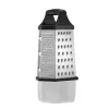 Dėžutinė tarka Resto Kitchenware 95413 Juoda Nerūdijantis plienas