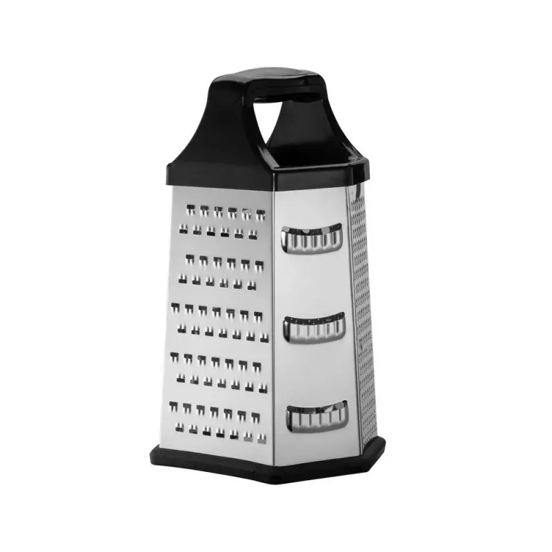 Dėžutinė tarka Resto Kitchenware 95413 Juoda Nerūdijantis plienas