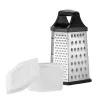 Dėžutinė tarka Resto Kitchenware 95413 Juoda Nerūdijantis plienas