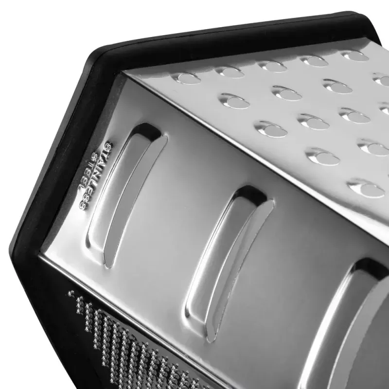 Dėžutinė tarka Resto Kitchenware 95413 Juoda Nerūdijantis plienas