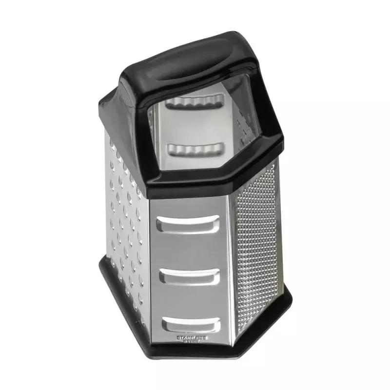 Dėžutinė tarka Resto Kitchenware 95413 Juoda Nerūdijantis plienas