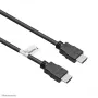 Neomounts HDMI15MM HDMI laidas - 5 metrai, 5 m, HDMI A tipo (standartinis), HDMI A tipo (standartinis), 10,2 Gbit/s, juoda