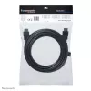 Neomounts HDMI15MM HDMI laidas - 5 metrai, 5 m, HDMI A tipo (standartinis), HDMI A tipo (standartinis), 10,2 Gbit/s, juoda
