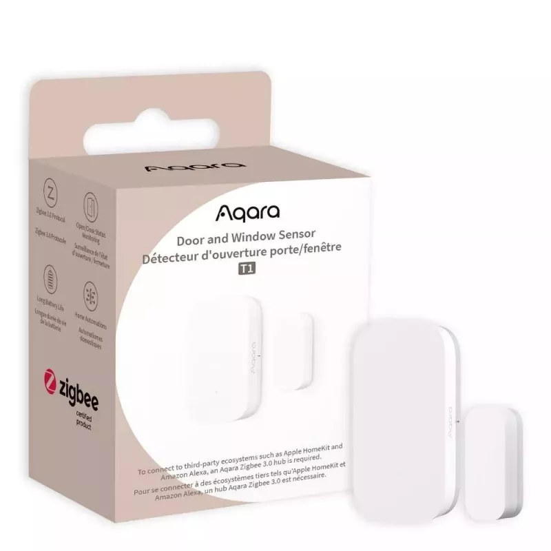 Išmaniojo namo durų / langų jutiklis, Aqara DW-S03D, belaidis, Zigbee