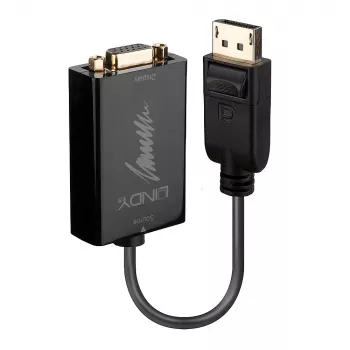 Aktyvusis konverterio laidas Lindy DisplayPort 1.2 į VGA
