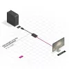 Aktyvusis konverterio laidas Lindy DisplayPort 1.2 į VGA