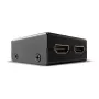 Lindy 2 prievadų HDMI 18G dvipusis komutatorius, HDMI, metalinis, juodas, 60 Hz, 18 Gbit/s, 3840 x 2160 pikselių