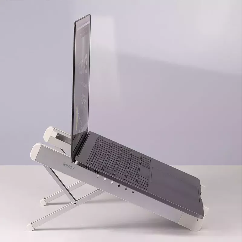 Nešiojamojo kompiuterio stovas Lindy Folding Laptop Riser