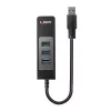 USB šakotuvas ir Gigabit Ethernet keitiklis Lindy 43176