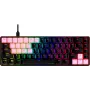 Klavišų dangteliai HyperX Rubber Keycaps Gaming Accessory Kit rožiniai US išdėstymas HyperX ir Cherry MX stiliaus jungikliams