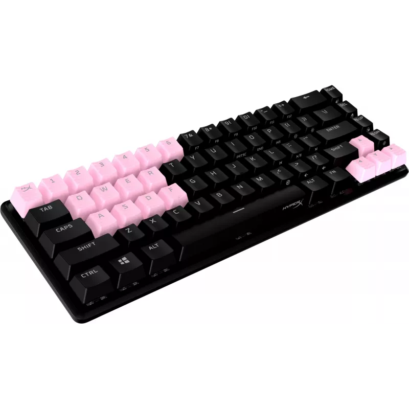 Klavišų dangteliai HyperX Rubber Keycaps Gaming Accessory Kit rožiniai US išdėstymas HyperX ir Cherry MX stiliaus jungikliams