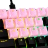 Klavišų dangteliai HyperX Rubber Keycaps Gaming Accessory Kit rožiniai US išdėstymas HyperX ir Cherry MX stiliaus jungikliams