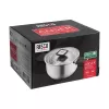 Resto Kitchenware Anser 3,2 L apvalus juodas nerūdijančio plieno