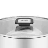 Resto Kitchenware Anser 3,2 L apvalus juodas nerūdijančio plieno