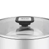 Resto Kitchenware Anser 3,2 L apvalus juodas nerūdijančio plieno