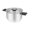 Resto Kitchenware Anser 3,2 L apvalus juodas nerūdijančio plieno
