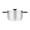 Resto Kitchenware Anser 3,2 L apvalus juodas nerūdijančio plieno