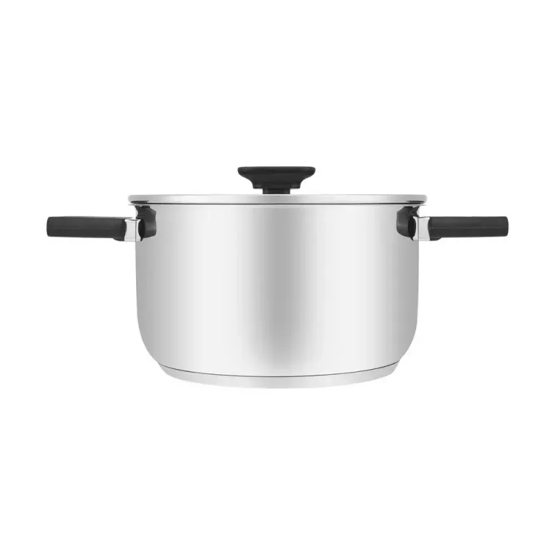 Resto Kitchenware Anser 3,2 L apvalus juodas nerūdijančio plieno