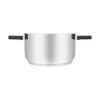 Resto Kitchenware Anser 3,2 L apvalus juodas nerūdijančio plieno
