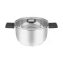 Resto Kitchenware Anser 3,2 L apvalus juodas nerūdijančio plieno