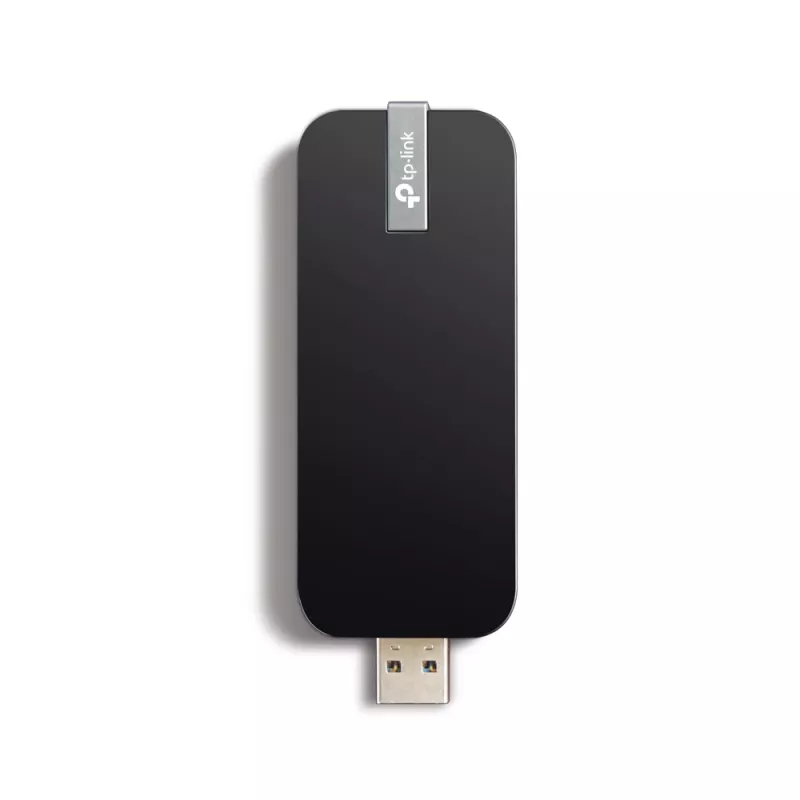 TP-Link AC1300 belaidis dviejų juostų USB WiFi adapteris, belaidis, USB, WLAN, Wi-Fi 5 (802.11ac), 867 Mbit/s, juodas
