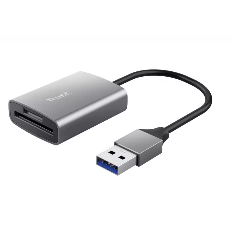 Trust Dalyx kortelių skaitytuvas USB 3.2 Gen 1 (3.1 Gen 1) Aliuminis