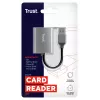 Trust Dalyx kortelių skaitytuvas USB 3.2 Gen 1 (3.1 Gen 1) Aliuminis