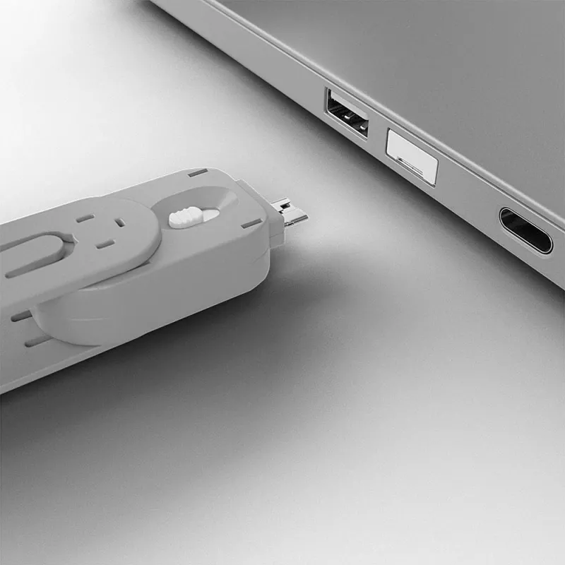 Prievado blokatorius Lindy USB Port Blocker Pack of 4 Colour Code White
