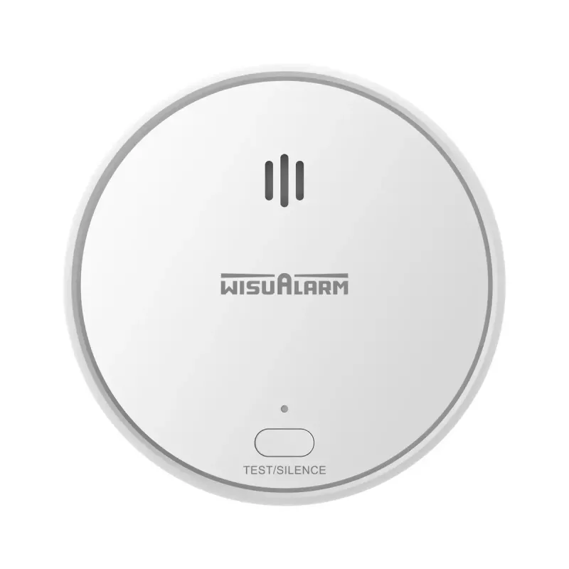 Dūmų signalizatorius WisuAlarm HY-SA20A, maitinamas baterijomis, CE-CPR sertifikuotas