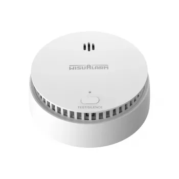 Dūmų signalizatorius WisuAlarm HY-SA20A, maitinamas baterijomis, CE-CPR sertifikuotas