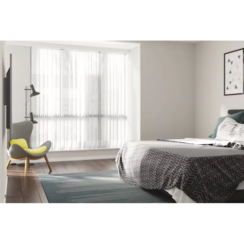 Neomounts FPMA-W110Juoda TV sieninis laikiklis 10-40 colių - itin plokščias
