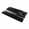 MSI VIGOR WR01 klaviatūros riešo atrama 'Juoda su ikonišku drakono dizainu, vėsia geliu įmirkyta atminties puta, neslystanti guminė bazė, pakreipta forma, klaviatūros priedas, skirtas VIGOR serijos klaviatūroms, suderinama su daugeliu žaidimų klaviatūrų'