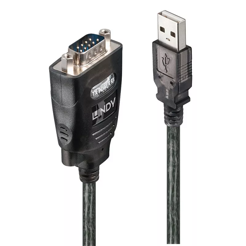 Lindy USB į nuosekliąją sąsają keitiklis su COM prievado išsaugojimu