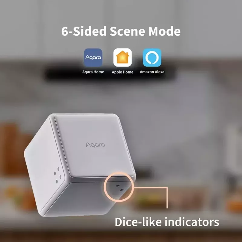 Išmanusis belaidis valdiklis, Aqara Cube T1 Pro (CTP-R01), belaidis, Zigbee