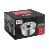 Resto Kitchenware Anser 4,4 L apvali juoda nerūdijančio plieno