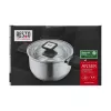 Resto Kitchenware Anser 4,4 L apvali juoda nerūdijančio plieno