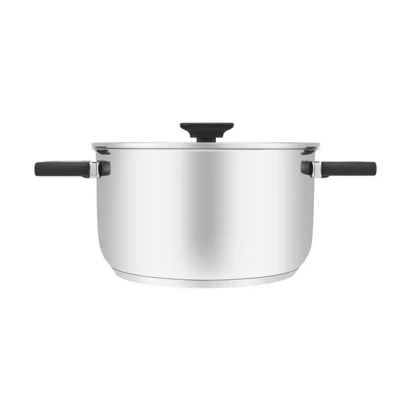 Resto Kitchenware Anser 4,4 L apvali juoda nerūdijančio plieno