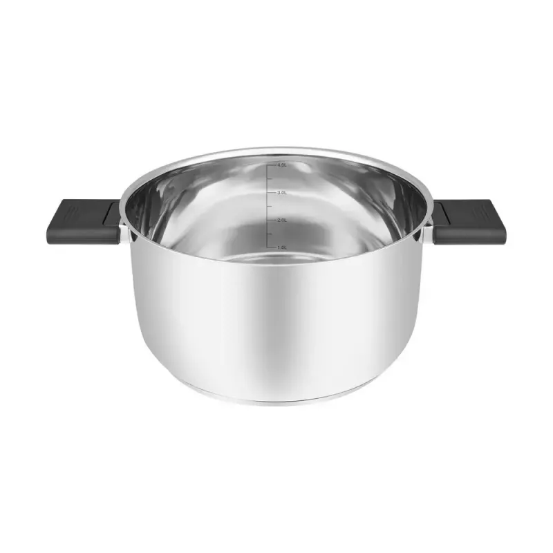 Resto Kitchenware Anser 4,4 L apvali juoda nerūdijančio plieno