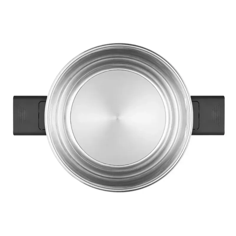 Resto Kitchenware Anser 4,4 L apvali juoda nerūdijančio plieno