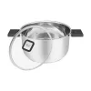Resto Kitchenware Anser 4,4 L apvali juoda nerūdijančio plieno