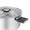 Resto Kitchenware Anser 4,4 L apvali juoda nerūdijančio plieno